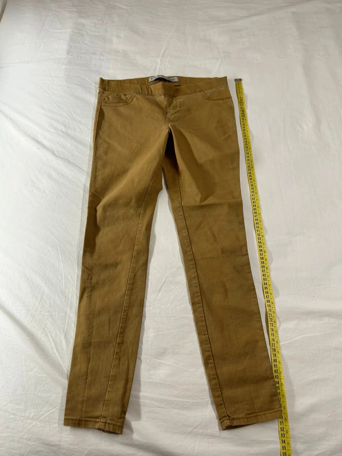 Pantalon skinny beige marron denim co